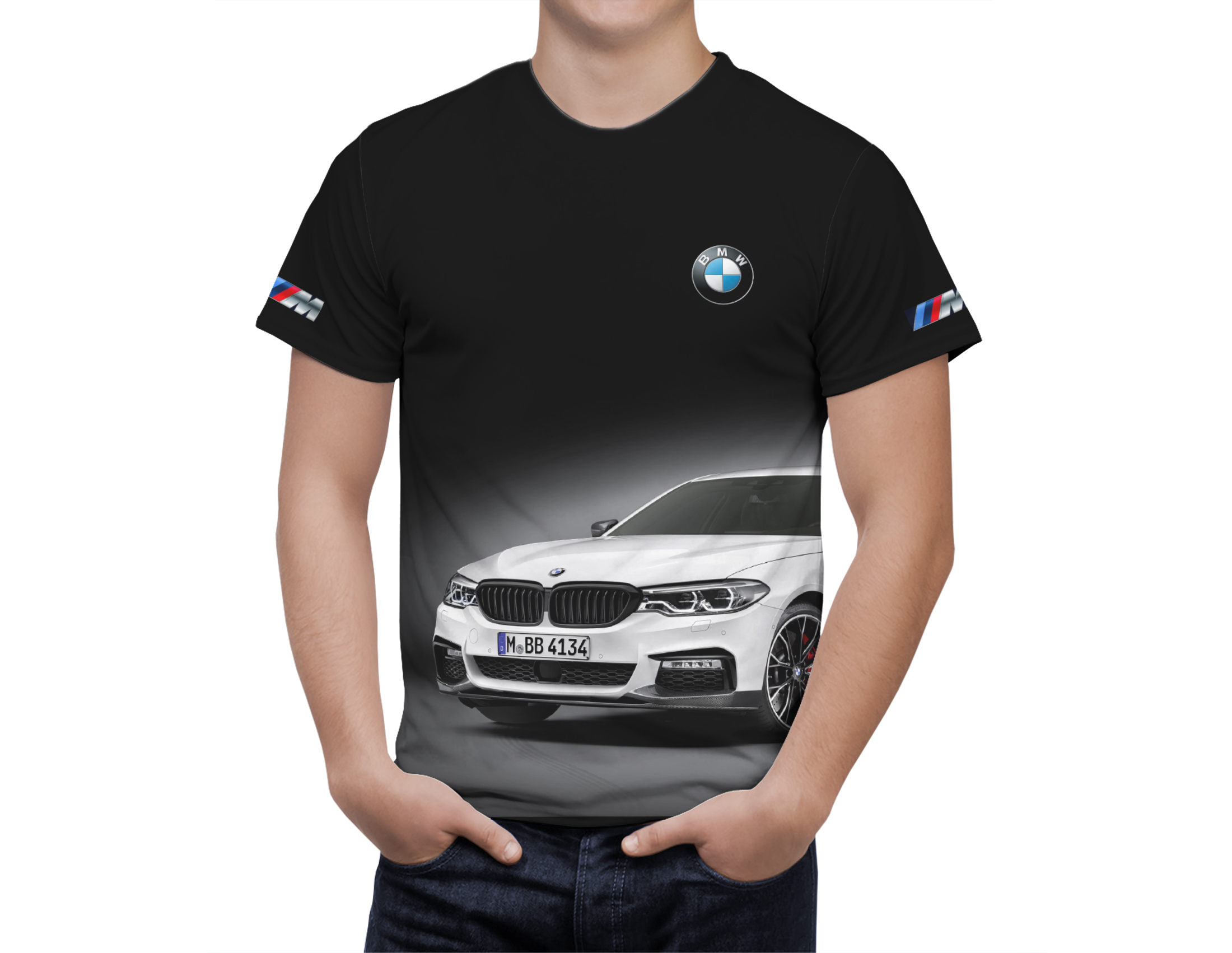 激安/新作 ロゴ 企業T BMW Tシャツ 【AR3】 車メーカー 白T USA製 T